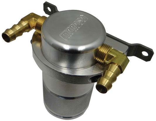 Universal Air-Oil Separator
Raw Finish With 3/8" 90° Barb Fittings