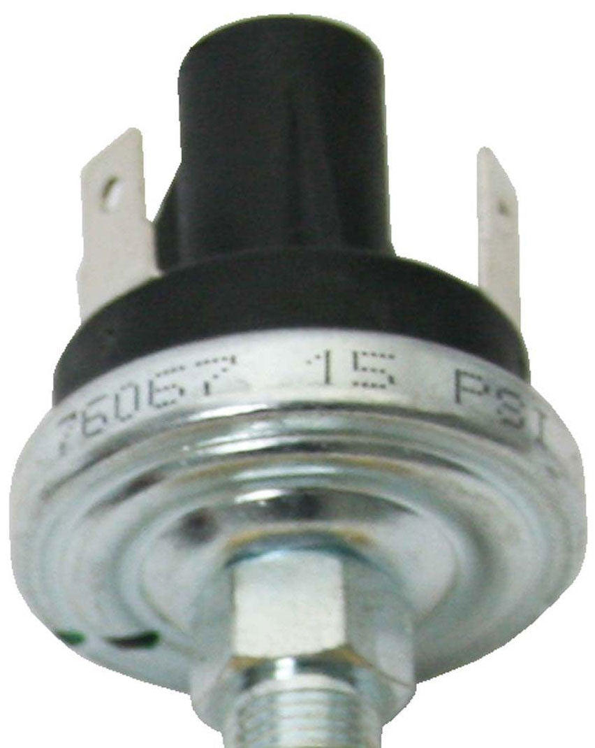 Replacement Oil Pressure Switch
1/4"-27 NPT