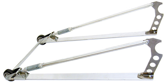 Professional Wheel-E-Bars Kit
Chrome Plated 44" Overall Length With Natural Finish Components