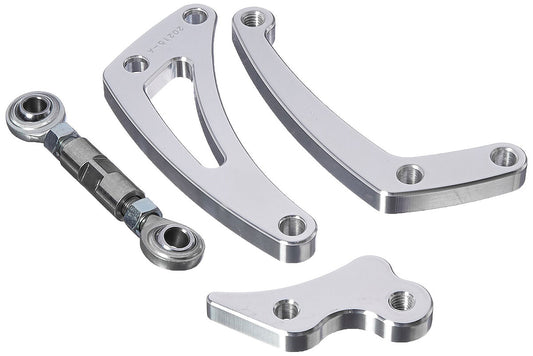 March Performance Alternator Bracket Kit
Billet Aluminium, Suit SB Chevy with Short Water Pump, L/H Low Mount