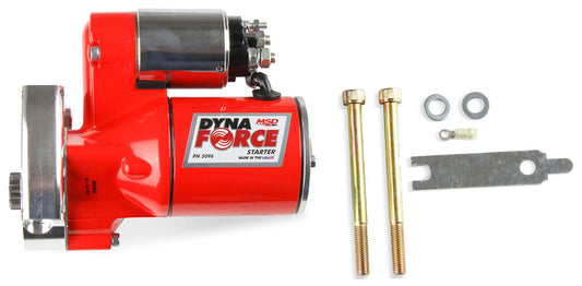 DynaForce Starter Motor  3.4hp Red Powder-coat, Suit Chevy LS1-LS7