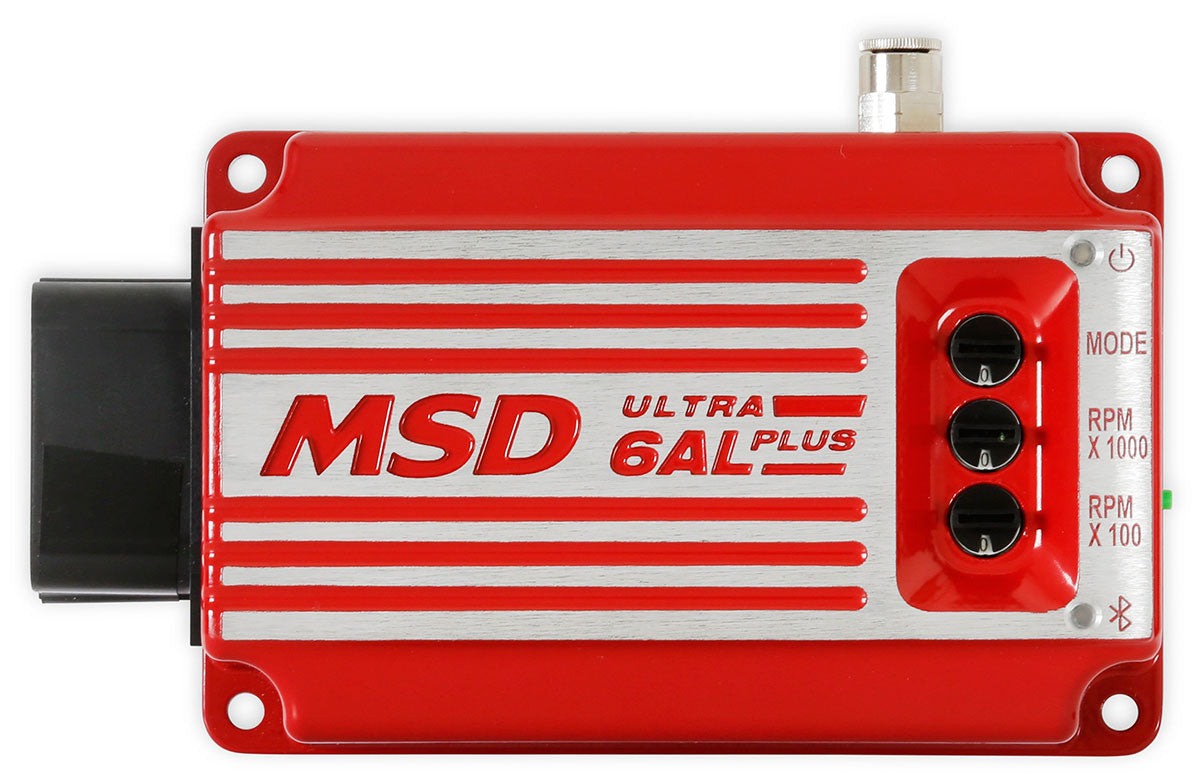 Ultra 6AL Plus Ignition Control, Red
Digital Capacitive Discharge with Rev-Limiter