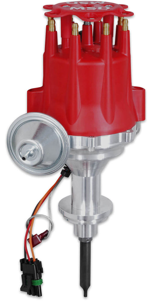 Pro-Billet Ready-To-Run Distributor
Chrysler 331-354 Hemi, Magnetic Pickup, Vacuum Advance, High Output Module