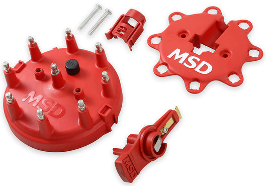 Distributor Cap and Rotor Kit
For OEM Ford HEI 5.0L EFI 1986-98, Red