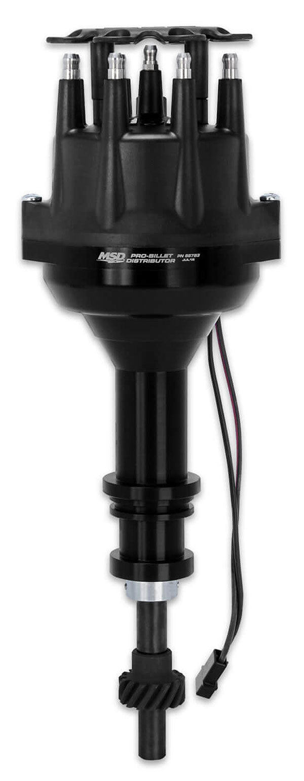 Pro-Billet Distributor- Black
Ford 351W, Small Base, Magnetic Trigger,