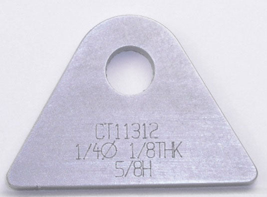 Weld-On Flat Tab 4130 Steel
Suit Flat Surface With 1/4" Hole (Qty: 20)