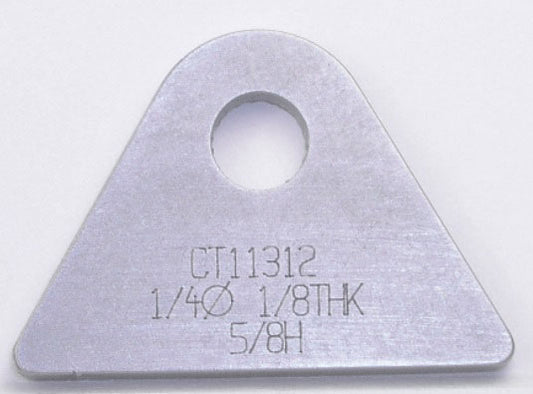 Weld-On Flat Tab 4130 Steel
Suit Flat Surface With 1/4" Hole (Qty: 20)