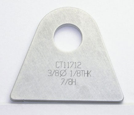 Weld-On Flat Tab 4130 Steel
Suit Flat Surface With 3/8" Hole (Qty: 20)