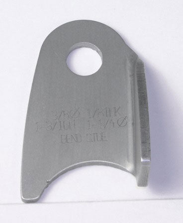 Weld-On Tab Bent Right 4130 Steel
Suit 1-1/4" Tube With 3/8" Hole (Qty: 20)