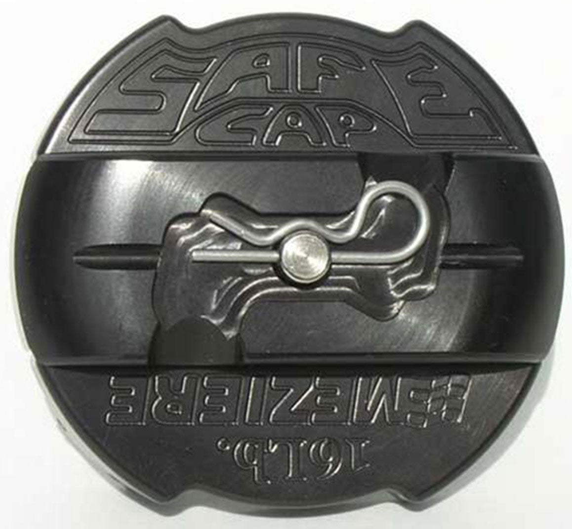 SafeCap Billet LockingRadiator Cap, 16lb.
Black Finish