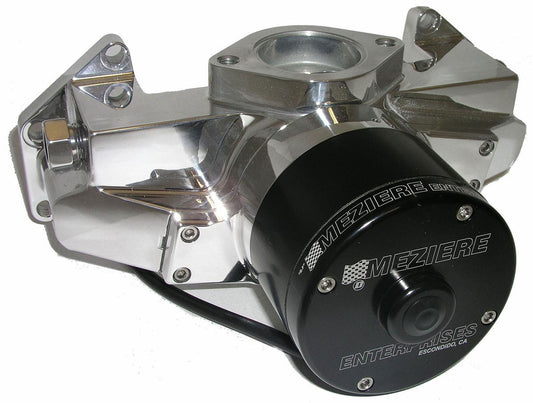 Big Block Chrysler Electric Water Pump, Polished Finish 42GPM, heavy duty motor