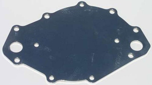 Big Block Ford 429/460 Backing Plate, Polished Finish mates to WP108/WP308 pump