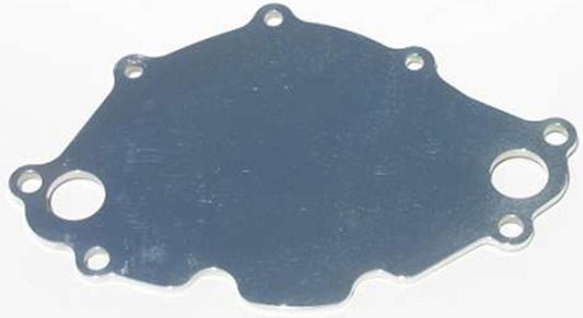 Small Block Ford Backing plate, Polished Finish Early 221/289, Mates To WP111 Pump