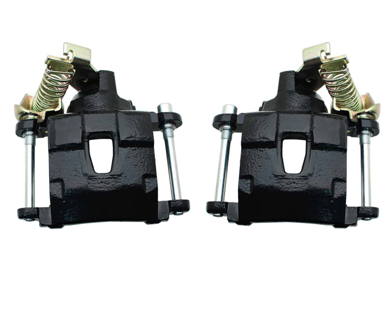 Mopar 8 3/4" (A, B, E Body) Rear High Performance Disc Brake Conversion Kit w/ Black Powder Coated Calipers