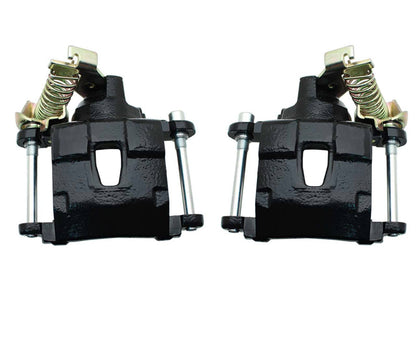 Mopar 8 3/4" (A, B, E Body) Rear High Performance Disc Brake Conversion Kit w/ Black Powder Coated Calipers