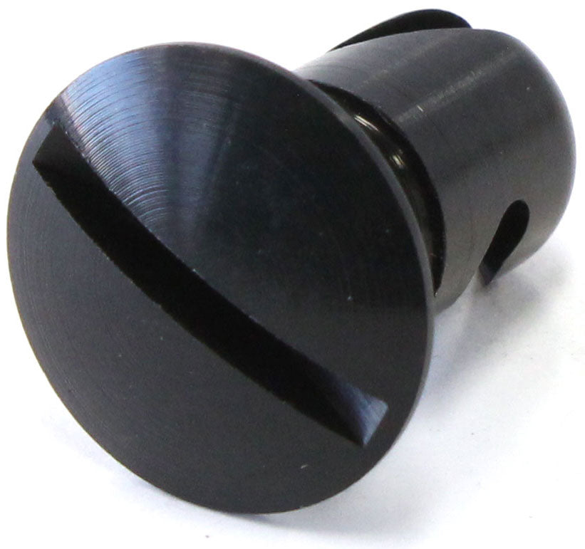 Dzus Fastener
Black Aluminium Under Cut Oval Head Fastener, 7/16" x .500 Grip (Each)