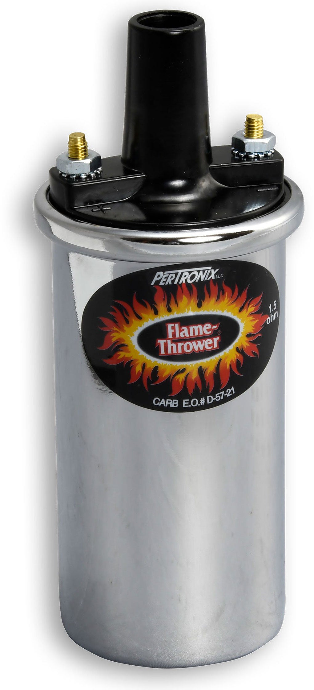 Pertronic Flame-Thrower Canister Coil - Chrome
12Volt, 1.5 ohm