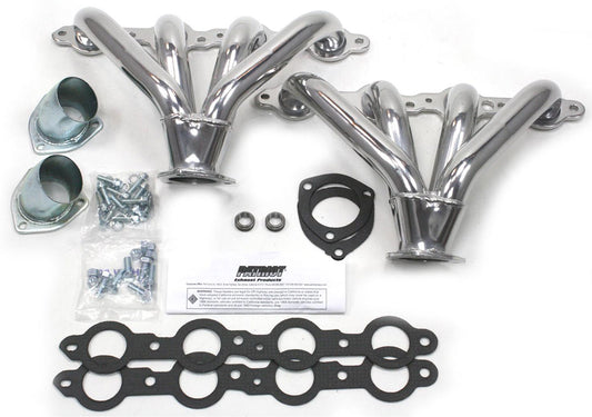 Ceramic Coated Tight Tuck Headers
Suit LS1/LS6 1-5/8" Primary Pipe With 2-1/2" Collector, Square Port