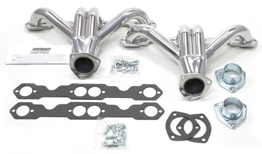 Ceramic Coated Tight Tuck Headers
Suit SB Chev 1-5/8" Primary Pipe With 2-1/2" Collector, Round Port