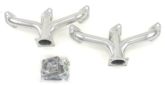 Raw Finish Tight Tuck Headers
Suit Ford Flathead 1-3/4" Primary Pipe With 2-1/2" Collector, Round Port