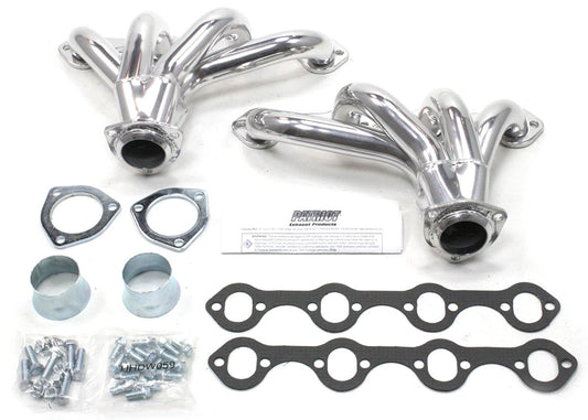 Ceramic Coated Tight Tuck Headers
Suit SB Ford 1-5/8" Primary Pipe With 2-1/2" Collector, Oval Port