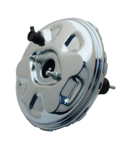 11" CHROME BOOSTER 4 BOLT UNIVERSAL NO BRACKET