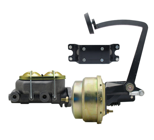 1928-1931 Ford Universal Hot Rod Bolt On Frame Mount Power Brake Unit 7" Dual