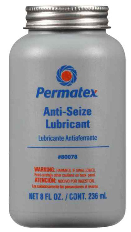 Anti-Seize Lubricant, Brush Top
8oz / 236ml Bottle