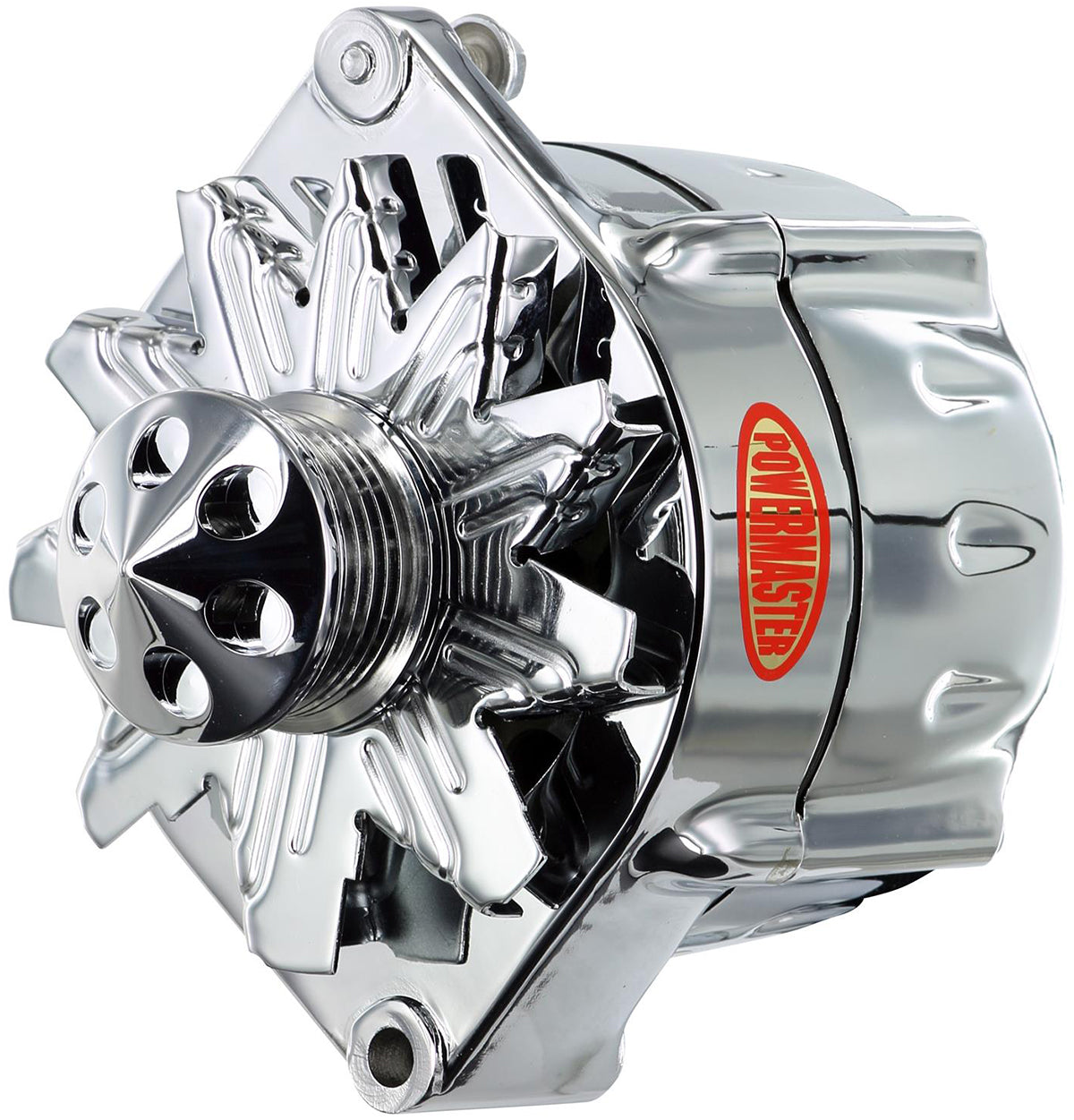 Chrome Smooth Look Alternator
100 Amps GM Style With Single V-Pulley