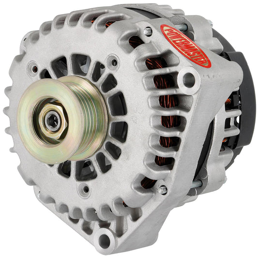 Natural GM Style AD Alternator
215 Amps, 2 Pin VR With 6-Groove Serpentine Pulley