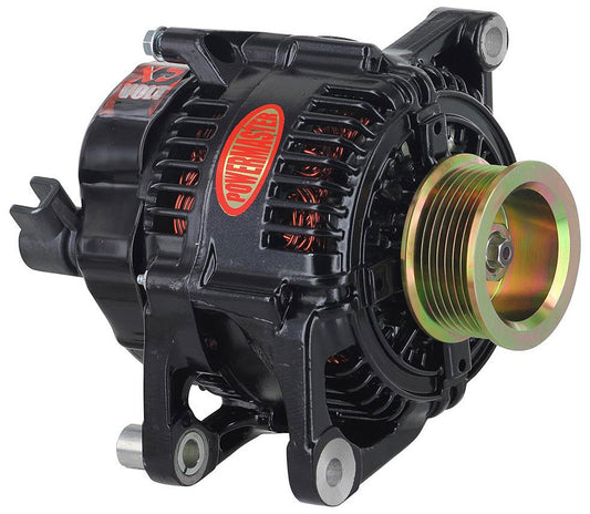 Black Chrysler Denso XS Volt Racing Alternator
170 AMP , 1 Wire, 7-Groove Pulley