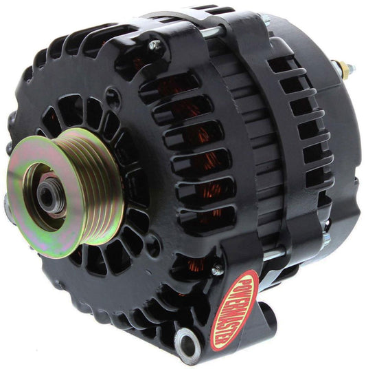 Black GM Style AD Alternator
215 Amps, 2 Pin VR With 6-Groove Serpentine Pulley