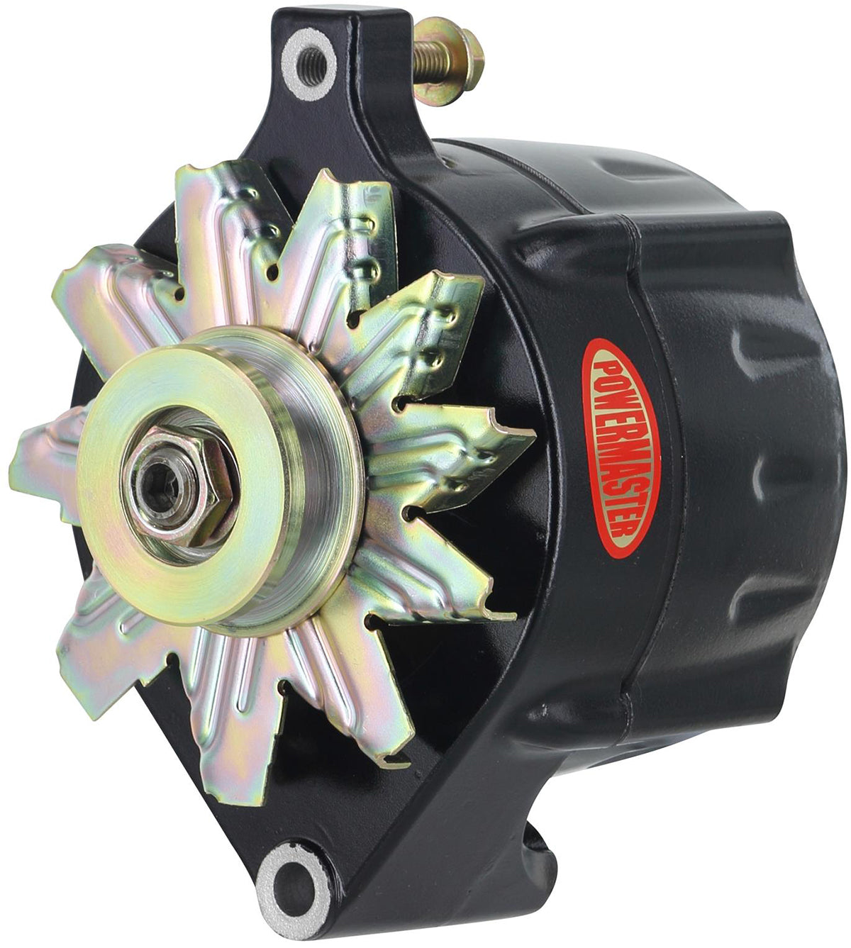 Black Smooth Finish Ford Alternator
100 Amps With Single Groove V Pulley