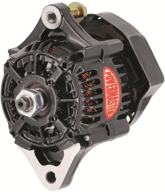 Black GM Denso Style Race Alternator
55 Amps, 12 Volt, With No Pulley, 93mm Size