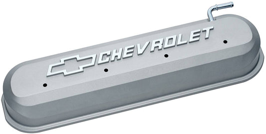 Cast Aluminium Valve Covers With Raised Chevrolet Logo
Suit LS Series Engines, Cast Gray