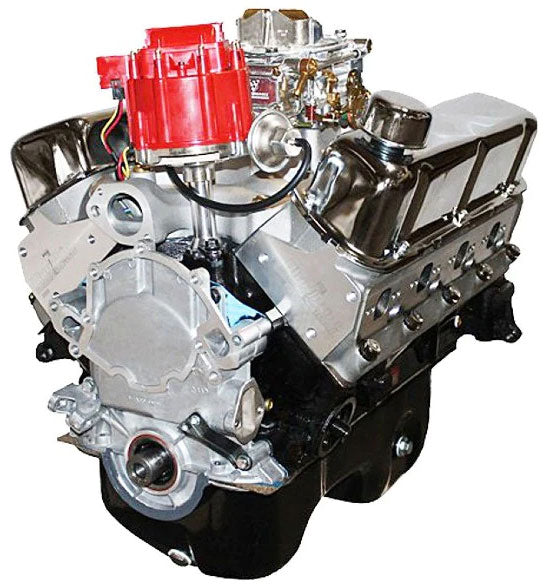 SB Ford 347 c.i.d Crate Engine, Dressed
415 hp/415ft-lbs torque, 10.1 Comp