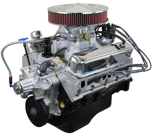 SB Chrysler 408 c.i.d Crate Engine, Dressed
465 hp/494ft-lbs torque, 10.1 Comp