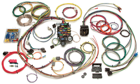 18 Circuit Chevy Camaro / Firebird 1967 - 1968 Chassis Wiring Harness