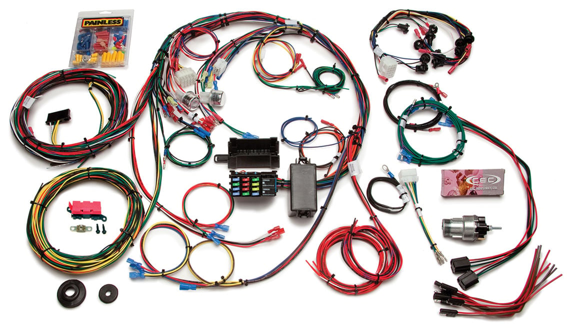 22 Circuit Mustang 1967-68 Wiring Harness Kit