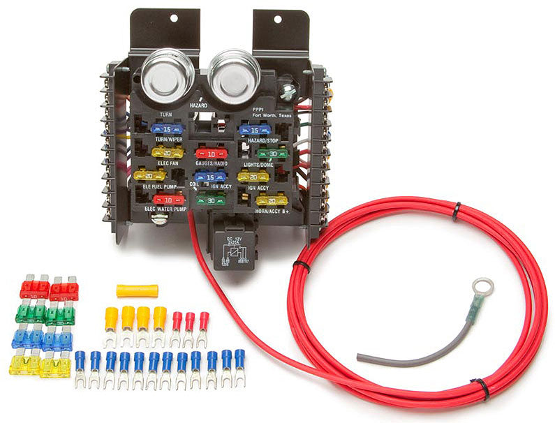 12 Circuit Universal Race/Pro Street Fuse Block