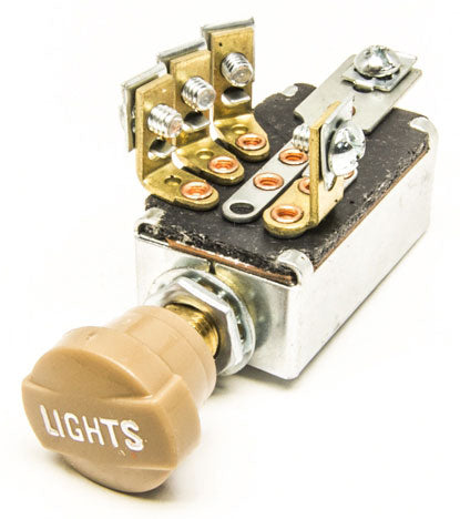 Universal Headlight Switch with Plastic Knob