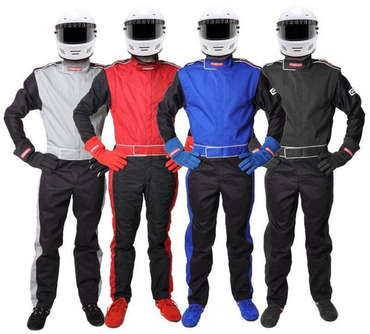 Sportsman Deluxe One Piece Black Racing Suit (Small)
SFI-5 Two Layer Nomex