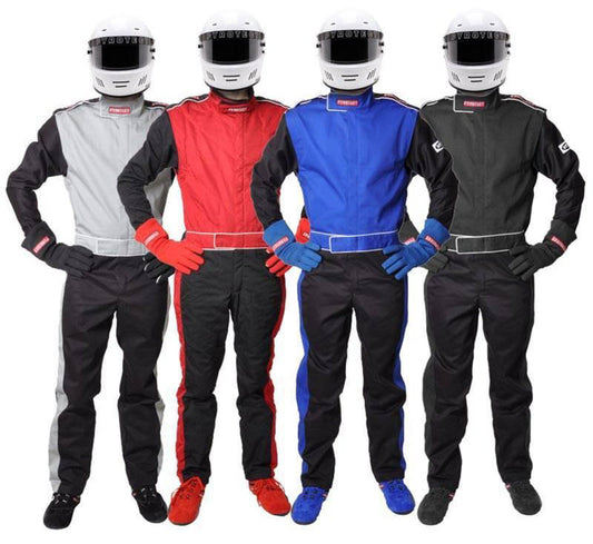 Sportsman Deluxe One Piece Red Racing Suit (Medium)
SFI-5 Two Layer Nomex