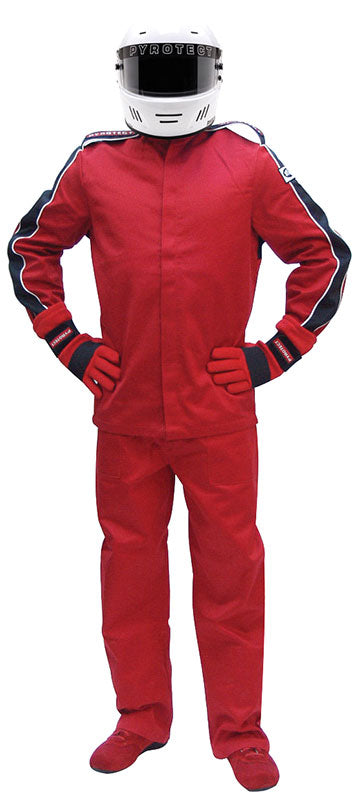 Eliminator Red Racing Jacket (Small) SFI-5 Two Layer Nomex