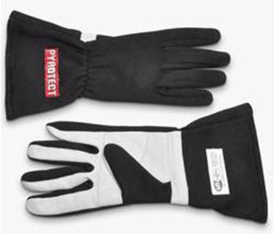 Two Layer Black Racing Gloves (Medium)
SFI 3.3/5 Two Layer Nomex