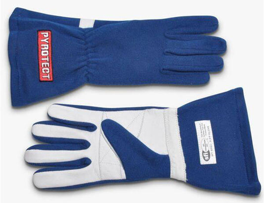 Two Layer Blue Racing Gloves (Large)
SFI 3.3/5 Two Layer Nomex