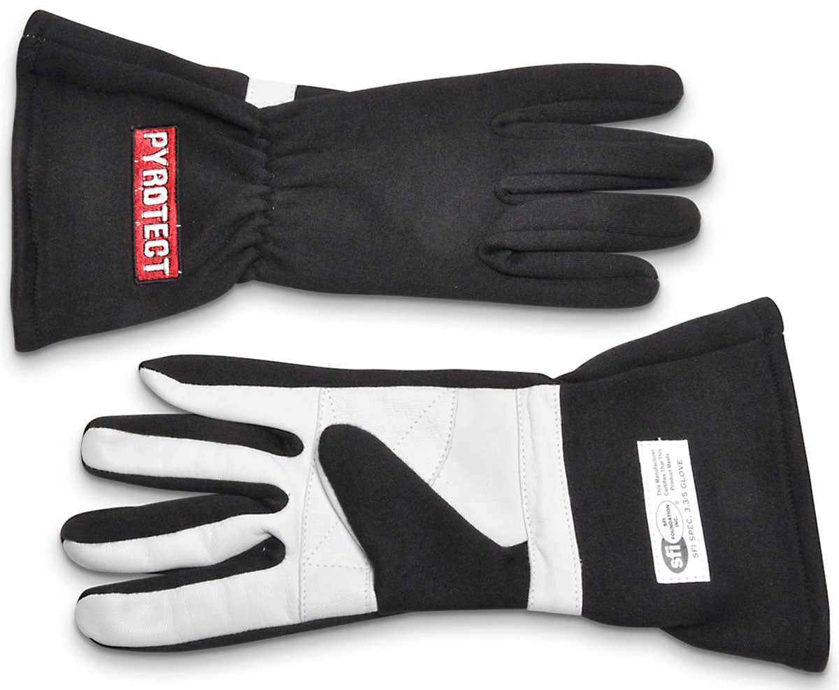 Sport 2-Layer SFI-5 Nomex Gloves, Black
Medium