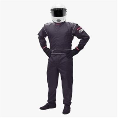 Junior DX1 One Piece Black Racing Suit (XX-Large 14-16)
SFI-1 Single Layer