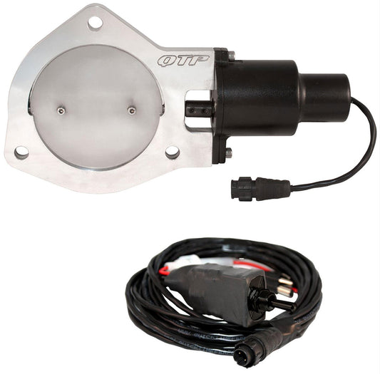 4" Single Electric Exhaust Cutout Kit
Includes Electric Valve, Toggle Switch & Wiring