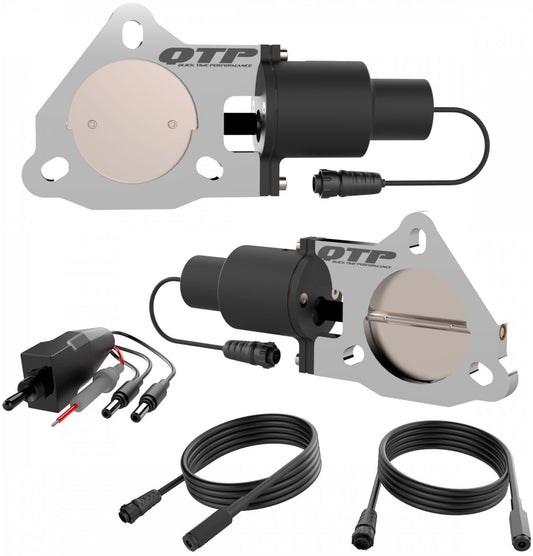 3" Dual Electric Exhaust Cutout Kit
Includes Electric Valve, Toggle Switch & Wiring